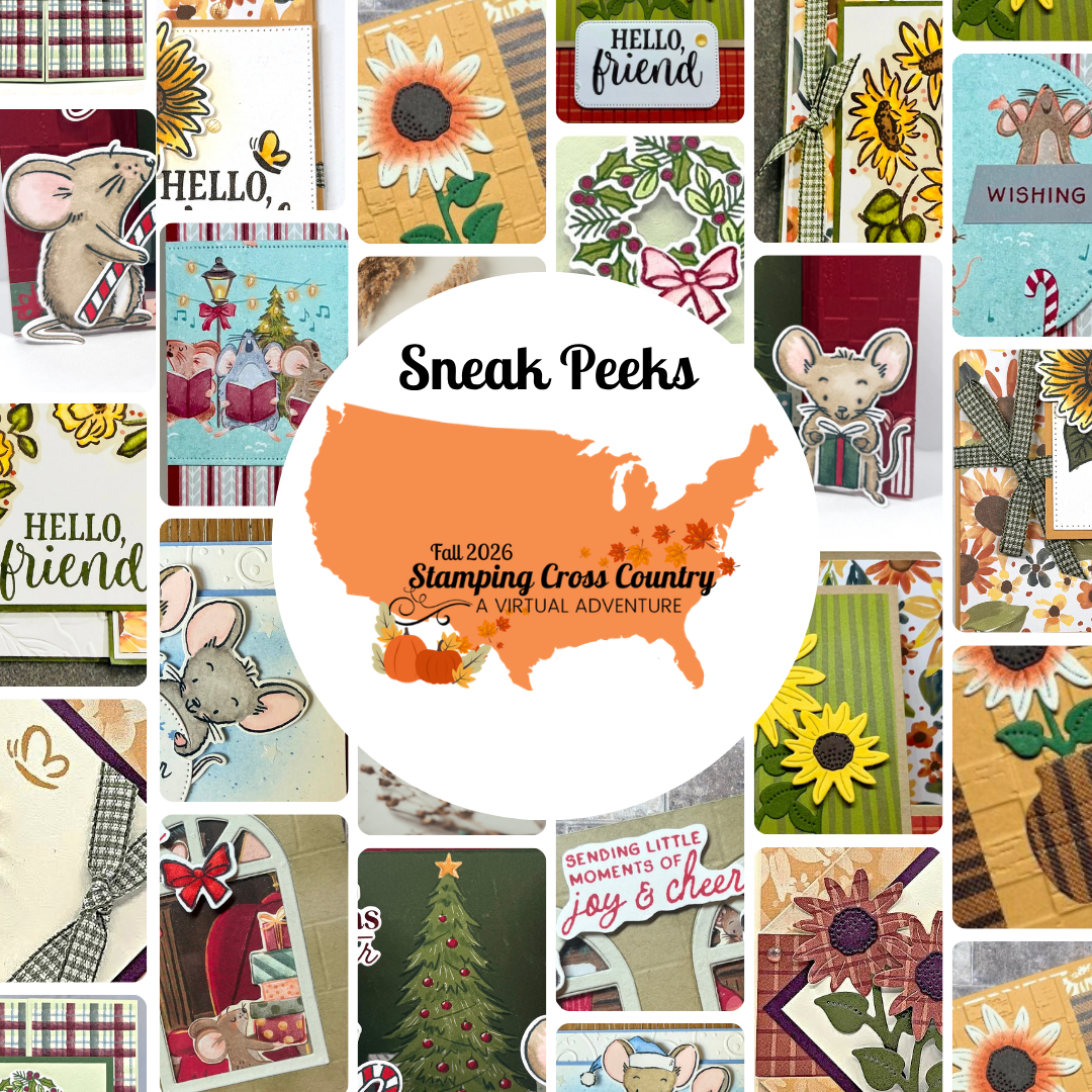 Sneak peek collage of fall, Christmas, and all-occasion card projects